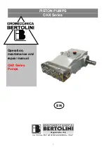 Preview for 1 page of Bertolini 74.1030.97.3 Operation, Maintenance, And Repair Manual