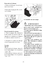 Preview for 57 page of Bertolini BTR 1750 D Operators Instruction Book