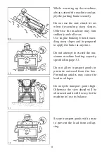 Preview for 74 page of Bertolini BTR 1750 D Operators Instruction Book