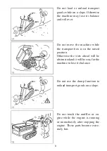 Preview for 75 page of Bertolini BTR 1750 D Operators Instruction Book