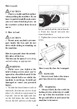 Preview for 88 page of Bertolini BTR 1750 D Operators Instruction Book