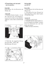 Preview for 125 page of Bertolini BTR 1750 D Operators Instruction Book