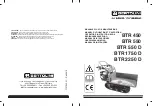 Preview for 238 page of Bertolini BTR 1750 D Operators Instruction Book