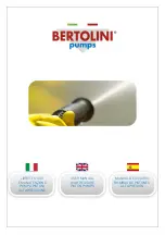 Предварительный просмотр 1 страницы Bertolini C 1248 User Manual