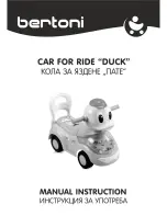 Предварительный просмотр 1 страницы Bertoni DUCK Instruction Manual