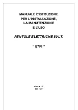 Предварительный просмотр 1 страницы Bertos E7PI Instruction Manual