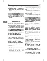 Предварительный просмотр 50 страницы Bertos G6PL60B Operating Instructions Manual