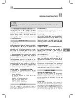 Предварительный просмотр 95 страницы Bertos G6PL60B Operating Instructions Manual