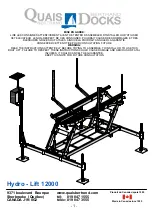 Bertrand Hydro-Lift 12000 Manual предпросмотр