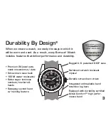 Предварительный просмотр 4 страницы Bertucci Performance Watch Owner'S Manual