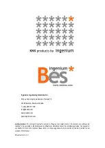 Предварительный просмотр 17 страницы Bes Ingenium IPR-K BD930000 Programming Manual