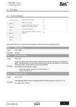 Preview for 8 page of Bes Ingenium KNX SR510000 Programming Manual