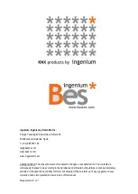 Preview for 20 page of Bes Ingenium KNX SR510000 Programming Manual