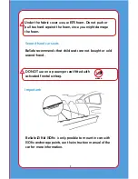 Предварительный просмотр 3 страницы BESAFE iZi Kid ISOfix User Manual