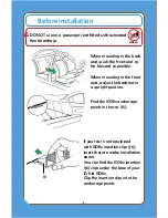 Предварительный просмотр 6 страницы BESAFE iZi Kid ISOfix User Manual