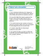 Предварительный просмотр 20 страницы BESAFE iZi Up X2 User Manual