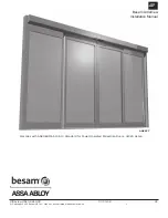 Besam AAE977 Installation Manual предпросмотр