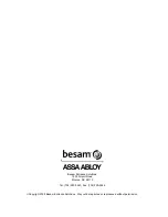 Предварительный просмотр 68 страницы Besam ASSA ABLOY Swingmaster 900 Service And Installation Manual