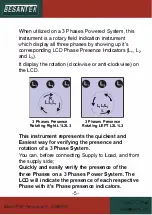 Предварительный просмотр 7 страницы Besantek BST-3PT5 Instruction Manual