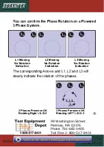 Предварительный просмотр 8 страницы Besantek BST-3PT5 Instruction Manual