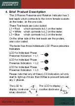 Предварительный просмотр 9 страницы Besantek BST-3PT5 Instruction Manual