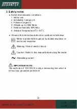 Preview for 5 page of Besantek BST-CHK01 Instruction Manual