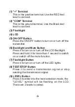 Предварительный просмотр 10 страницы Besantek BST-CL01 Instruction Manual