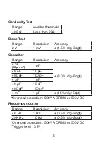 Предварительный просмотр 8 страницы Besantek BST-CM270 Instruction Manual