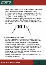 Предварительный просмотр 16 страницы Besantek BST-CM270 Instruction Manual