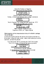Предварительный просмотр 9 страницы Besantek BST-ELC01 Instruction Manual