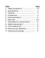 Preview for 2 page of Besantek BST-ELC06 Instruction Manual