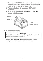 Preview for 14 page of Besantek BST-ET103 Instruction Manual