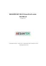 Preview for 1 page of Besantek BST-GFL31 User Manual