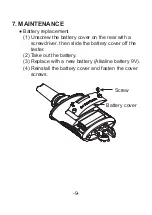 Предварительный просмотр 11 страницы Besantek BST-HVD18 Instruction Manual