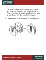 Предварительный просмотр 8 страницы Besantek BST-HVD8 Instruction Manual