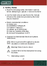 Предварительный просмотр 4 страницы Besantek BST-IT111 Instruction Manual