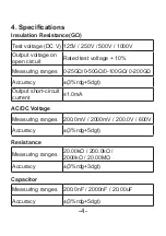 Предварительный просмотр 6 страницы Besantek BST-IT111 Instruction Manual