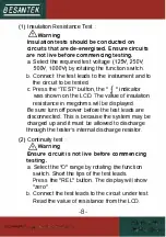 Предварительный просмотр 10 страницы Besantek BST-IT111 Instruction Manual