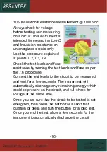 Предварительный просмотр 18 страницы Besantek BST-IT26 Instruction Manual