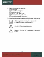 Preview for 4 page of Besantek BST-IT30 Instruction Manual