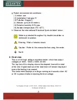 Preview for 4 page of Besantek BST-IT705 Instruction Manual