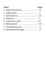 Preview for 2 page of Besantek BST-LT05 Instruction Manual