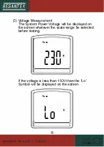 Preview for 10 page of Besantek BST-LT05 Instruction Manual