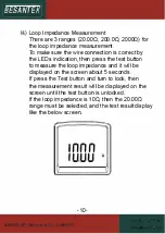 Preview for 12 page of Besantek BST-LT05 Instruction Manual