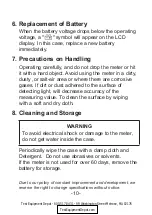 Предварительный просмотр 12 страницы Besantek BST-LX2 Instruction Manual