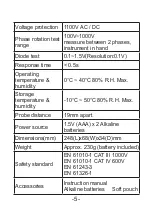 Preview for 7 page of Besantek BST-MT298 Instruction Manual