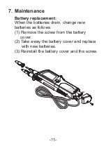 Preview for 13 page of Besantek BST-MT298 Instruction Manual