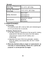 Предварительный просмотр 10 страницы Besantek CABLE TRACER BST-CT103 Instruction Manual