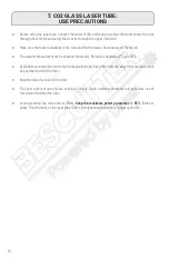 Preview for 24 page of BESCUTTER VERSA 150 User Manual