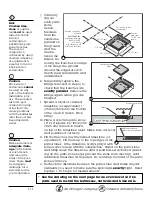 Preview for 11 page of Bespoke 1460061 Manual